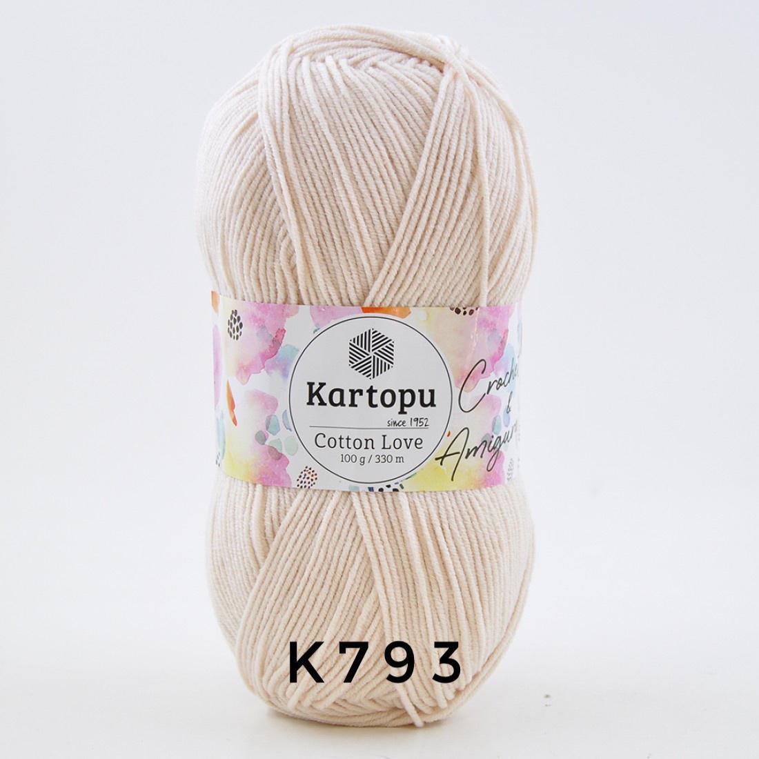 Kartopu Cotton Love K793 Ten rengi