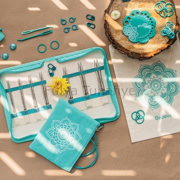 KnitPro The Mindful Collection Believe Misinası Değiştirilebilir Şiş Seti 13 cm