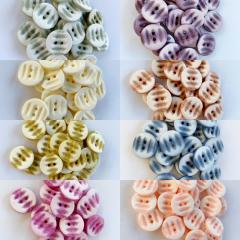 Çizgi Renk Geçişli Düğme (1.5 cm)