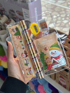 Yılbaşı Çocuk Kırtasiye Seti Sarı