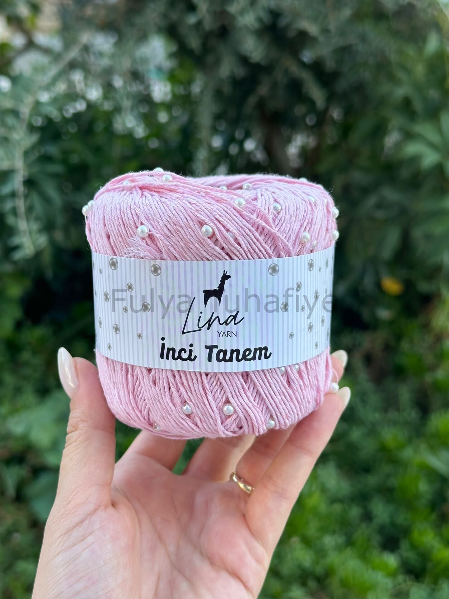 Lina Yarn İnci Tanem 107 Pembe