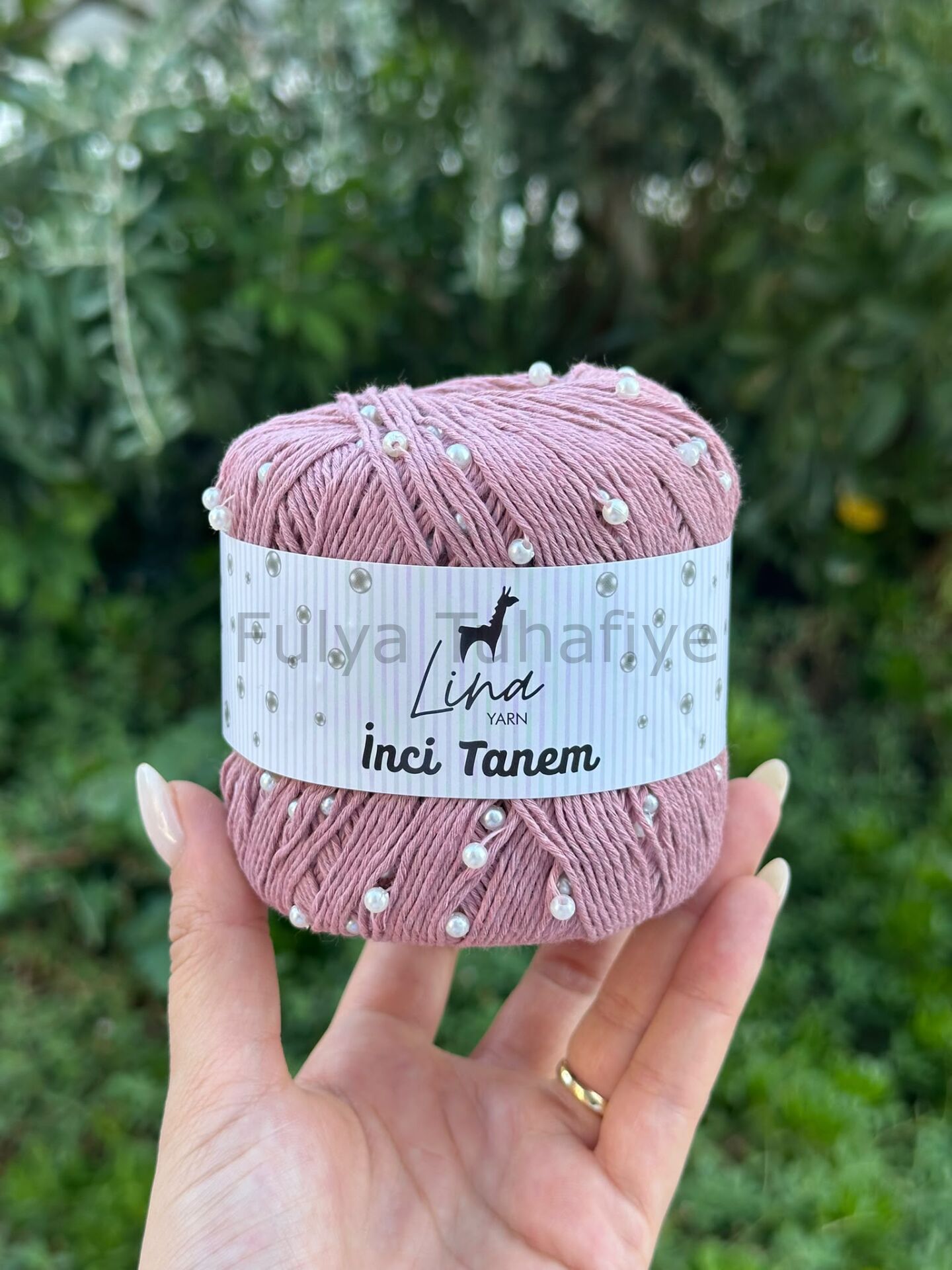 Lina Yarn İnci Tanem 108 Gül kurusu