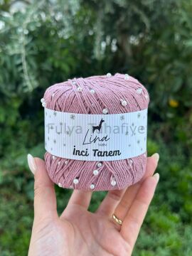 Lina Yarn İnci Tanem 108 Gül kurusu