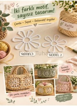 Motif Kalıbı  8x8 cm