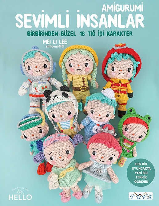Amigurumi Sevimli İnsanlar Kitabı