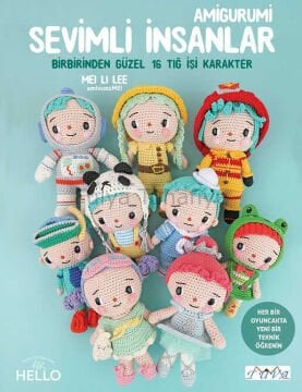 Amigurumi Sevimli İnsanlar Kitabı