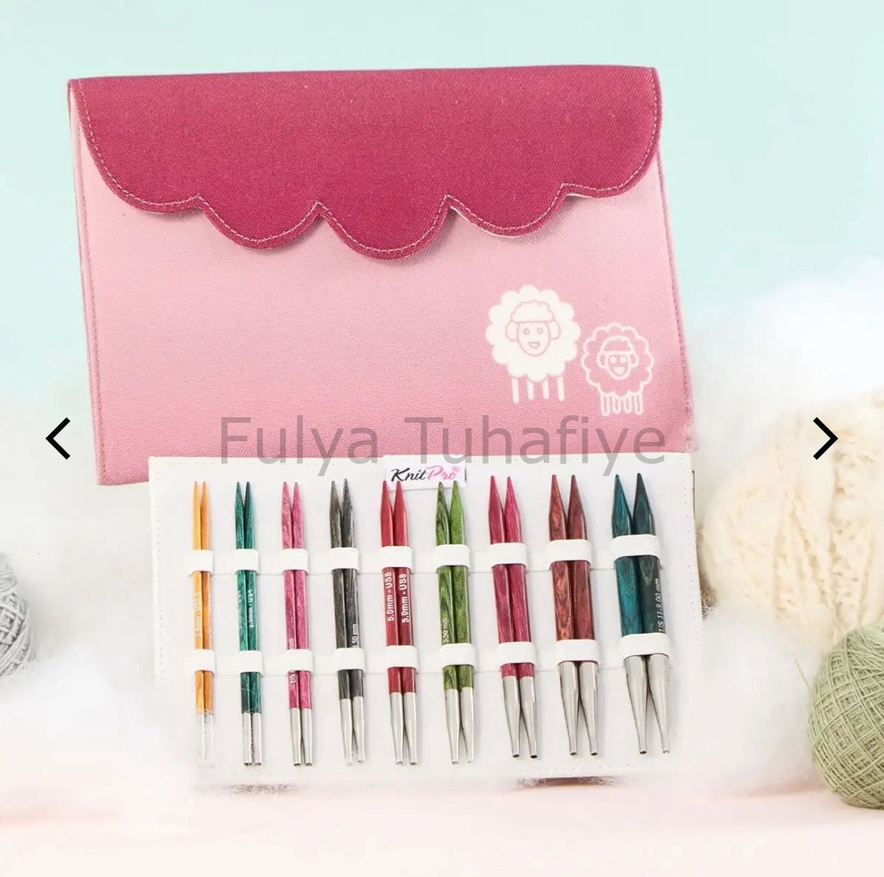 Knitpro Dreamz Deluxe Misinası Değiştirilebilir Şiş Seti 13 cm