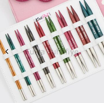 Knitpro Dreamz Deluxe Misinası Değiştirilebilir Şiş Seti 13 cm