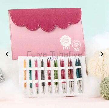 Knitpro Dreamz Deluxe Misinası Değiştirilebilir Şiş Seti 13 cm