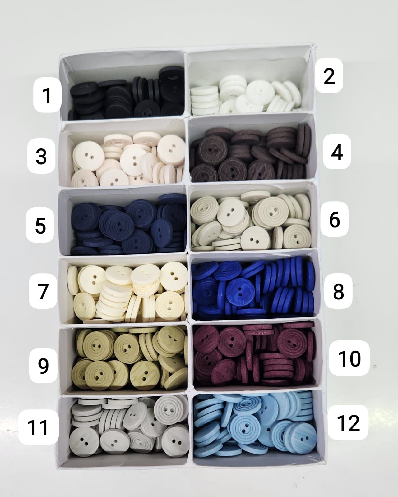 Mat Görünümlü Polyester Düğme 1.80 cm