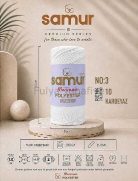 Samur Polyester Makrome 3 mm