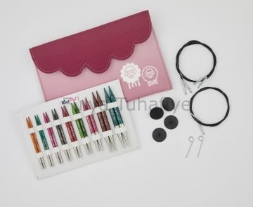 Knitpro Dreamz Deluxe Special Misinası Değiştirilebilir Şiş Seti (10 cm)