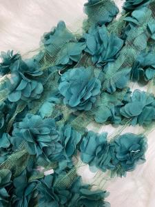 Metrelik Çiçekli Tül Şeritler