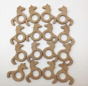 Kayınağacı Deniz Atı Diş Kaşıyıcı