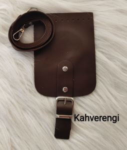 Mini Çanta Kapak Askı Seti Kahverengi