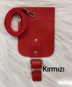 Mini Çanta Kapak Askı Seti Kırmızı