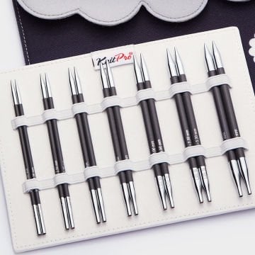 Knitpro Karbonz Deluxe Değiştirilebilir Misinalı Şiş Seti