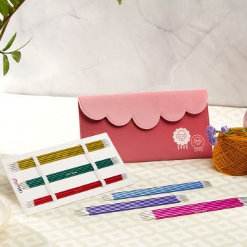 Knitpro Zing Çorap Şişi Seti (15cm)