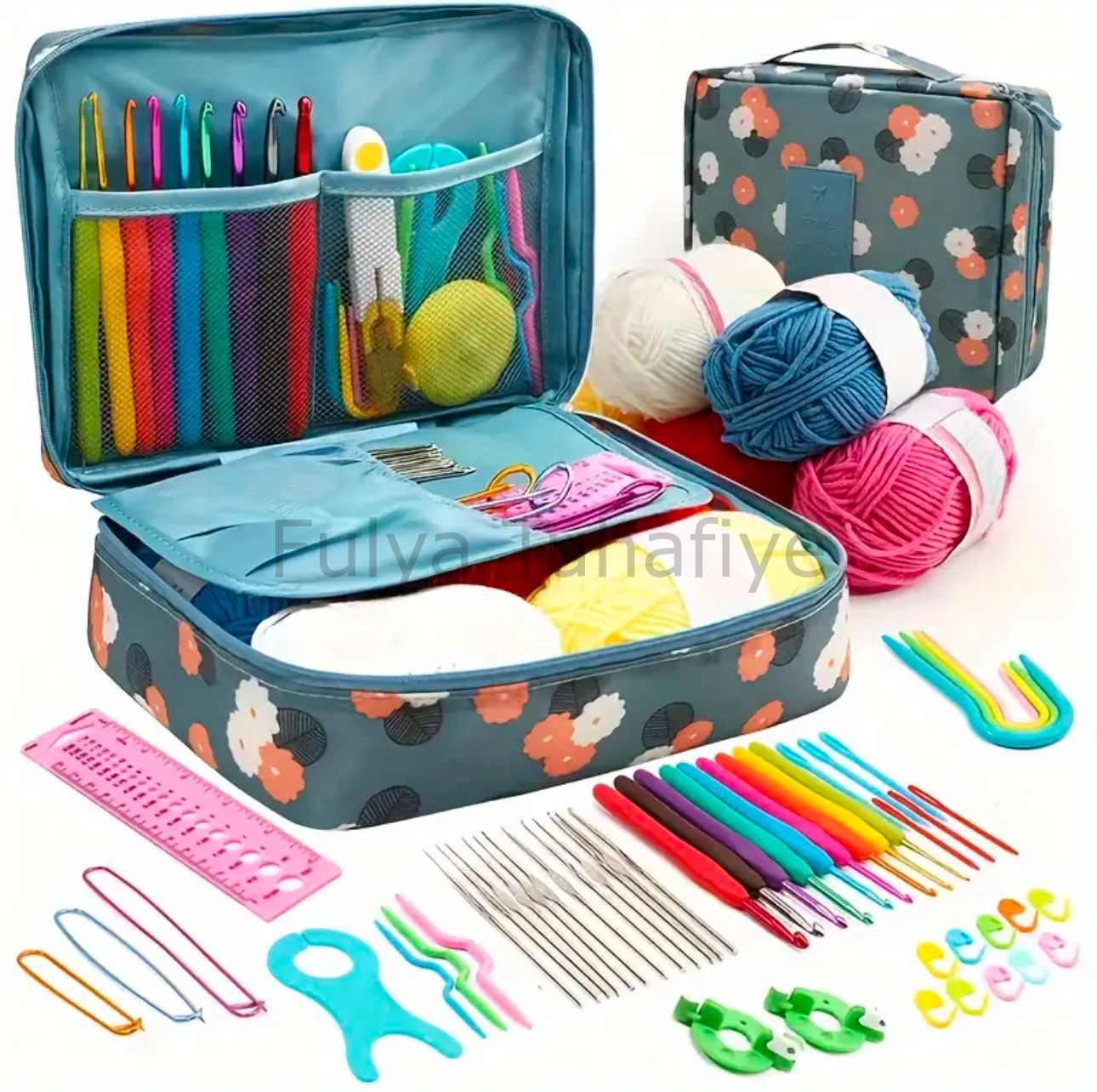 Seyahat Örgü Çantası 21x16 cm (Travel Bag)