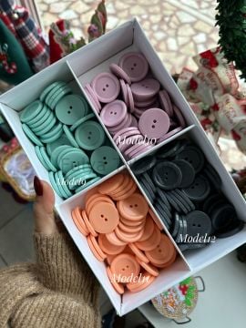 Akrilik 3 cm Düğme