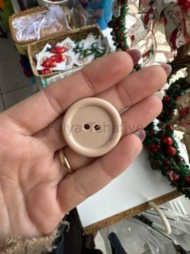Akrilik 3 cm Düğme
