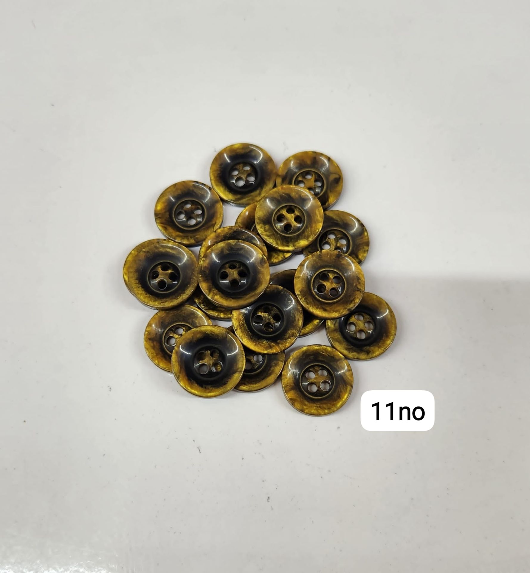 Sedef Görünümlü Polyester Düğme (2 cm) 11 No