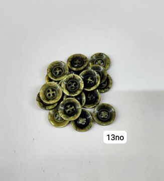 Sedef Görünümlü Polyester Düğme (2 cm) 13 No