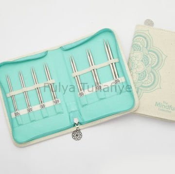 Knitpro The Mindful Collection The Kindness DEğiştirilebilir Misinalı Şiş Seti (10 cm)