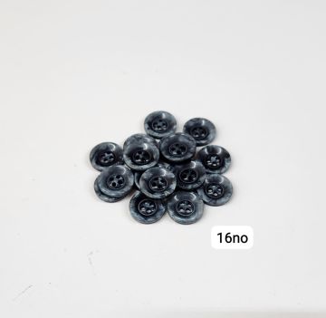 Sedef Görünümlü Polyester Düğme (2 cm) 16 No