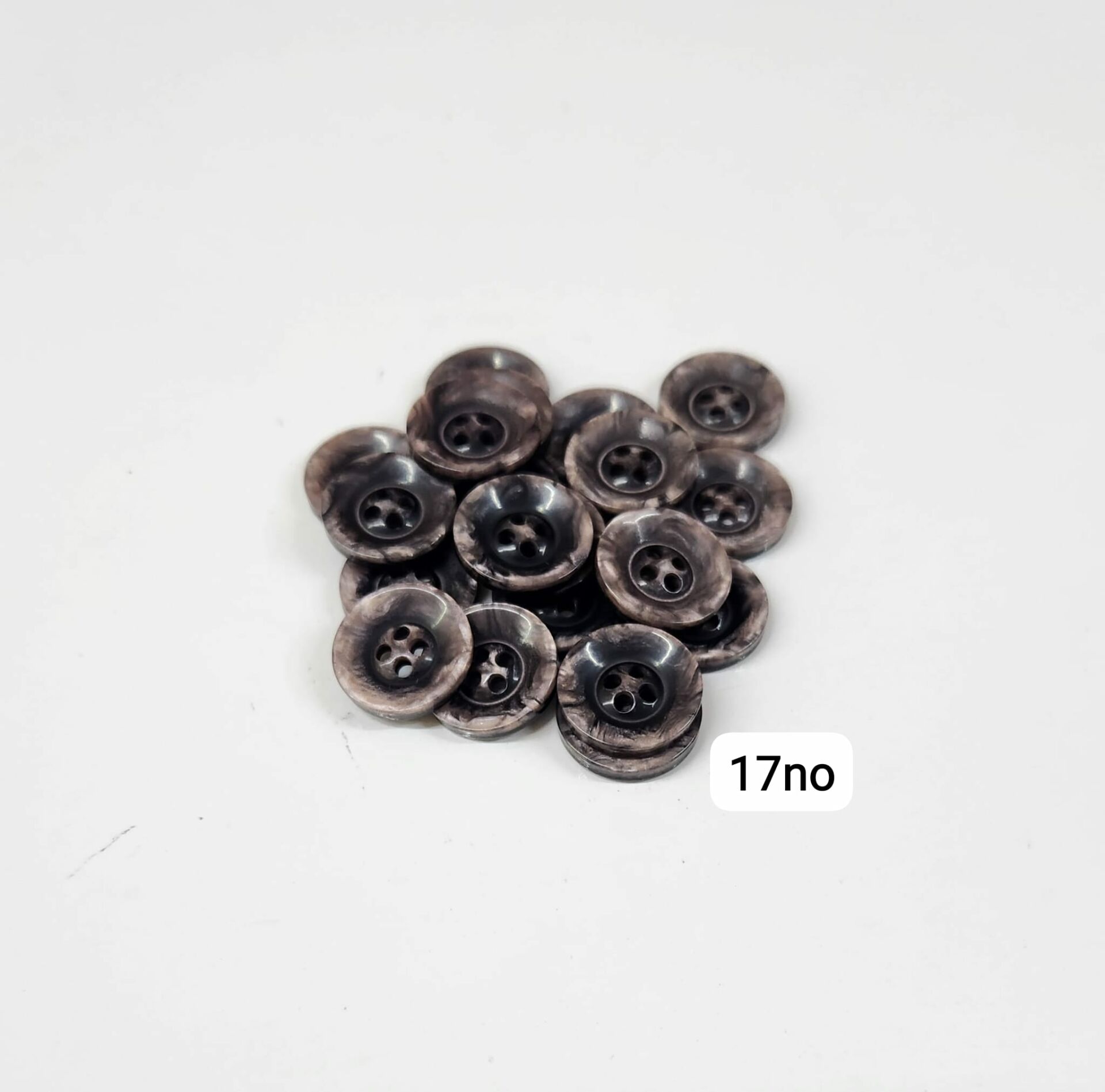 Sedef Görünümlü Polyester Düğme (2 cm) 17 No