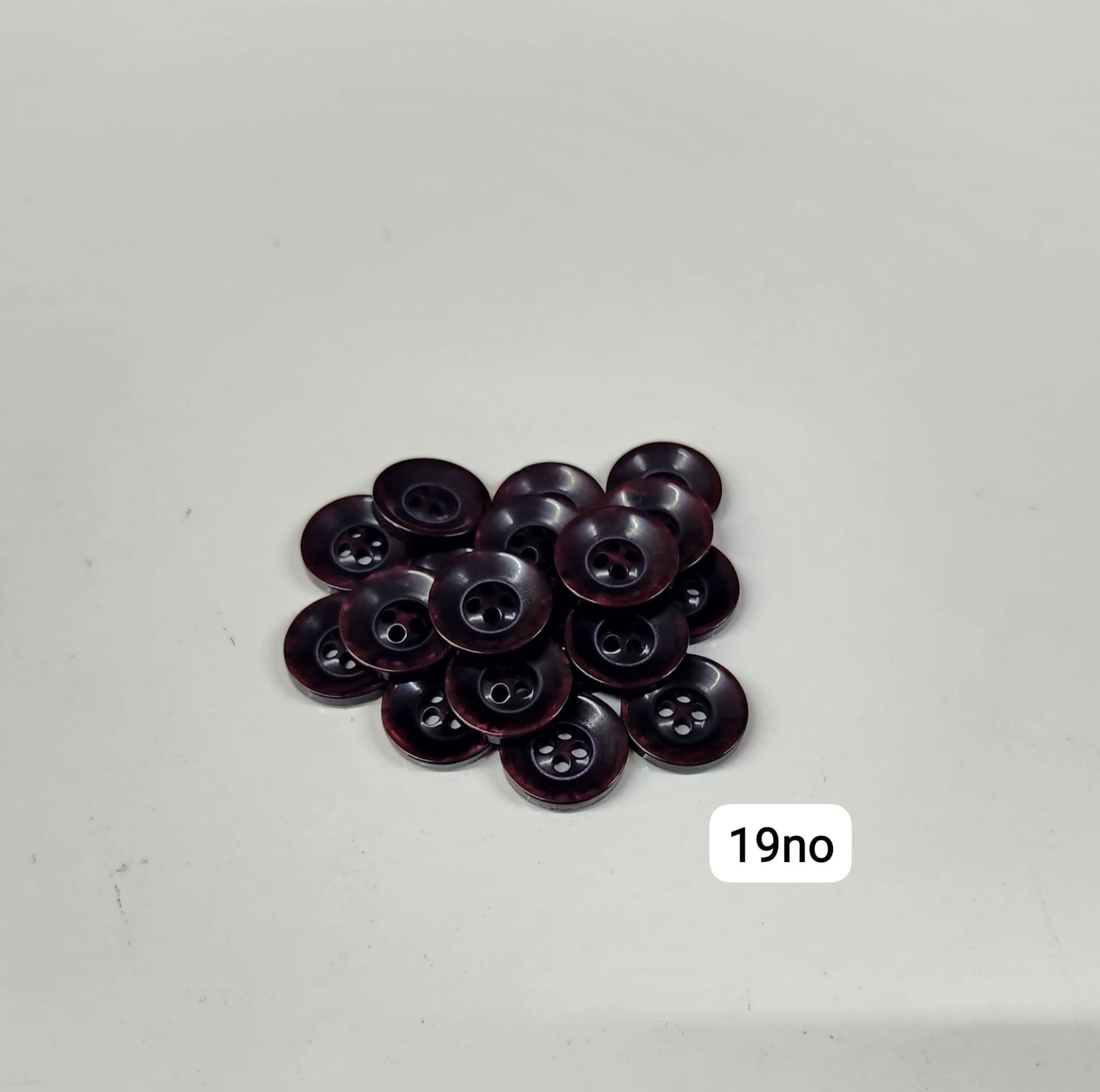 Sedef Görünümlü Polyester Düğme (2 cm) 19 No