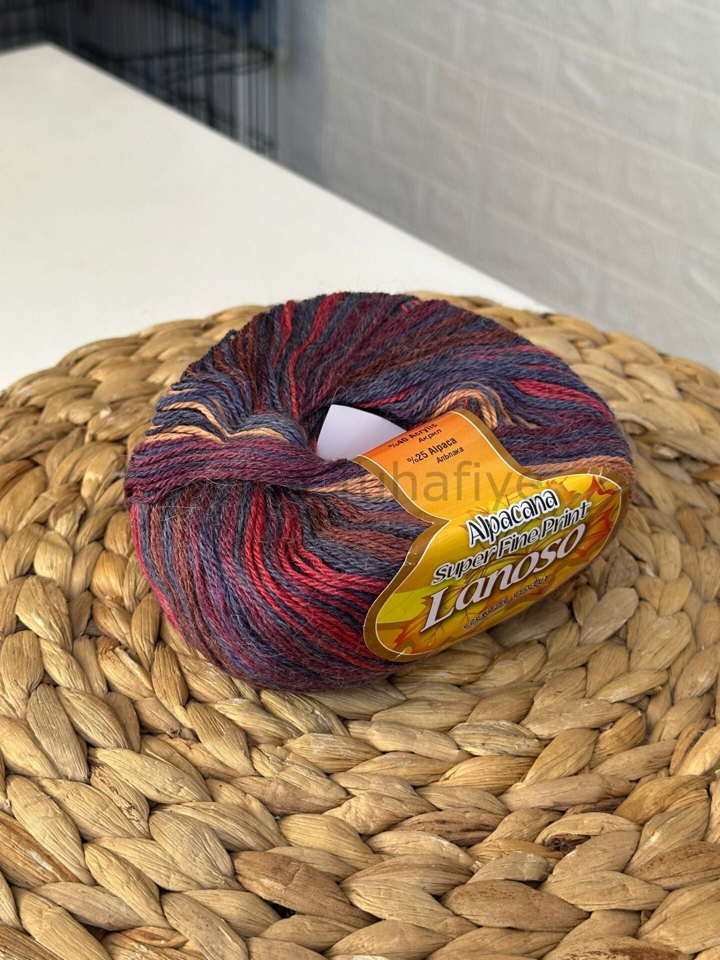 Lanoso Alpacana Süper Fine Print 806