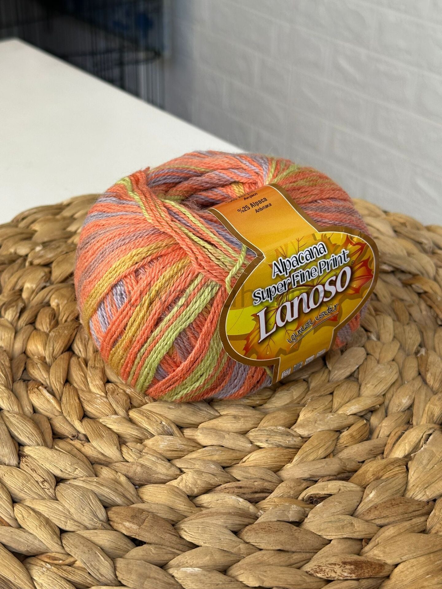 Lanoso Alpacana Süper Fine Print 807