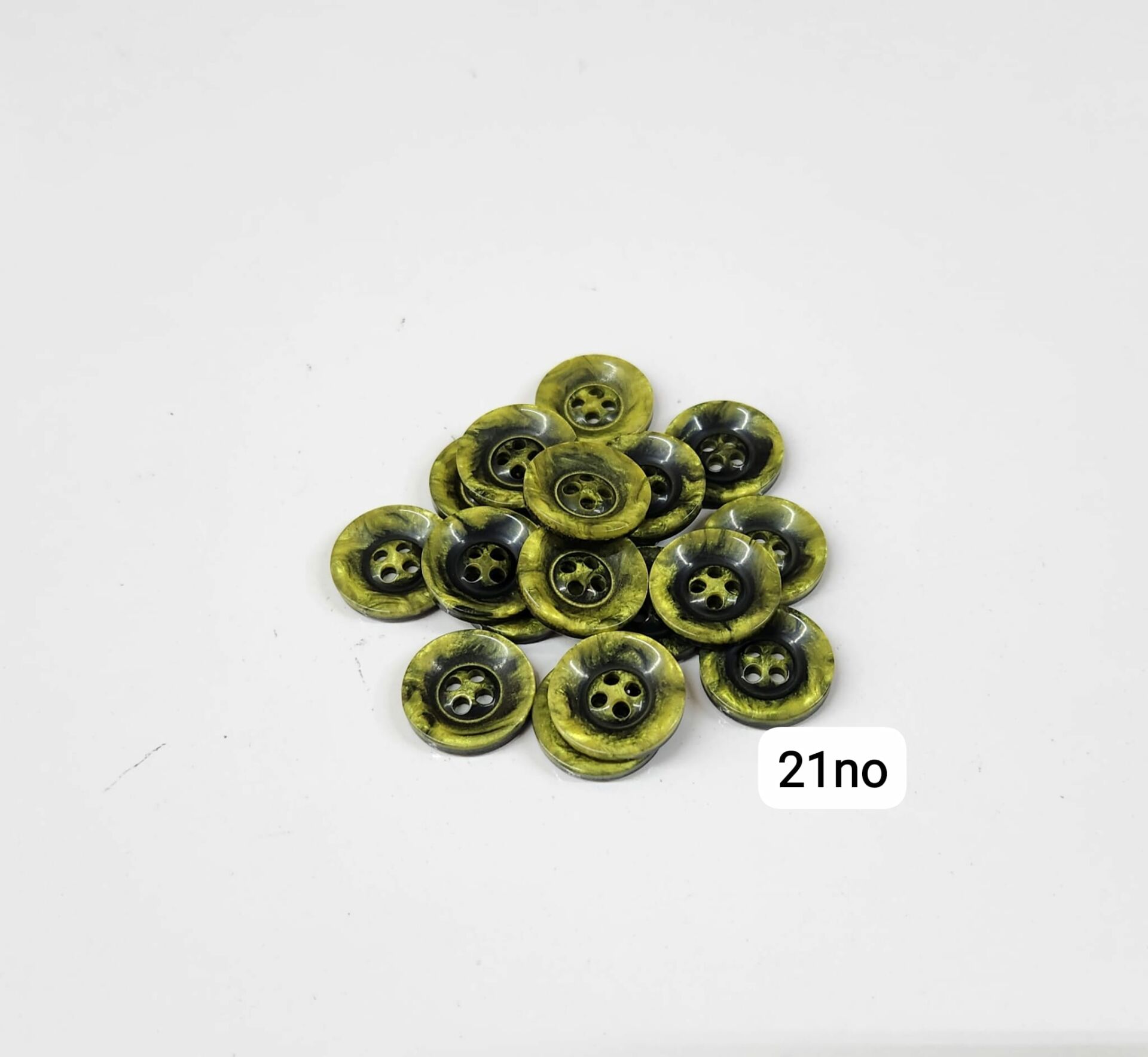 Sedef Görünümlü Polyester Düğme (2 cm) 21 No