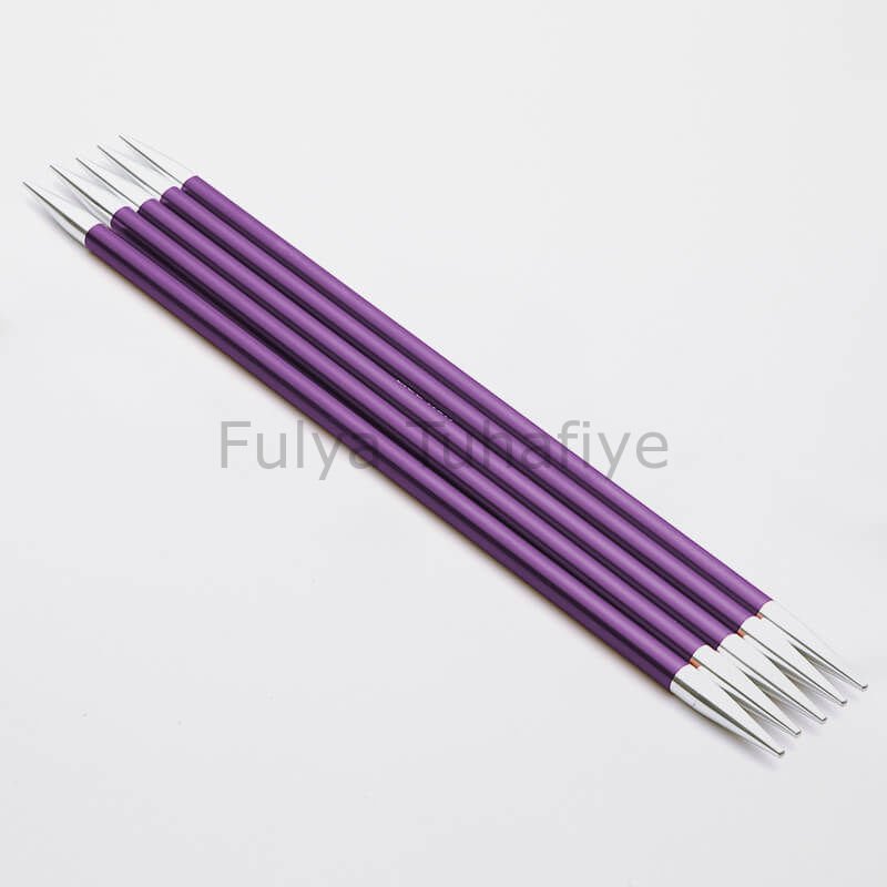Knitpro Zing 5'li Çorap Şişi 4.50 mm