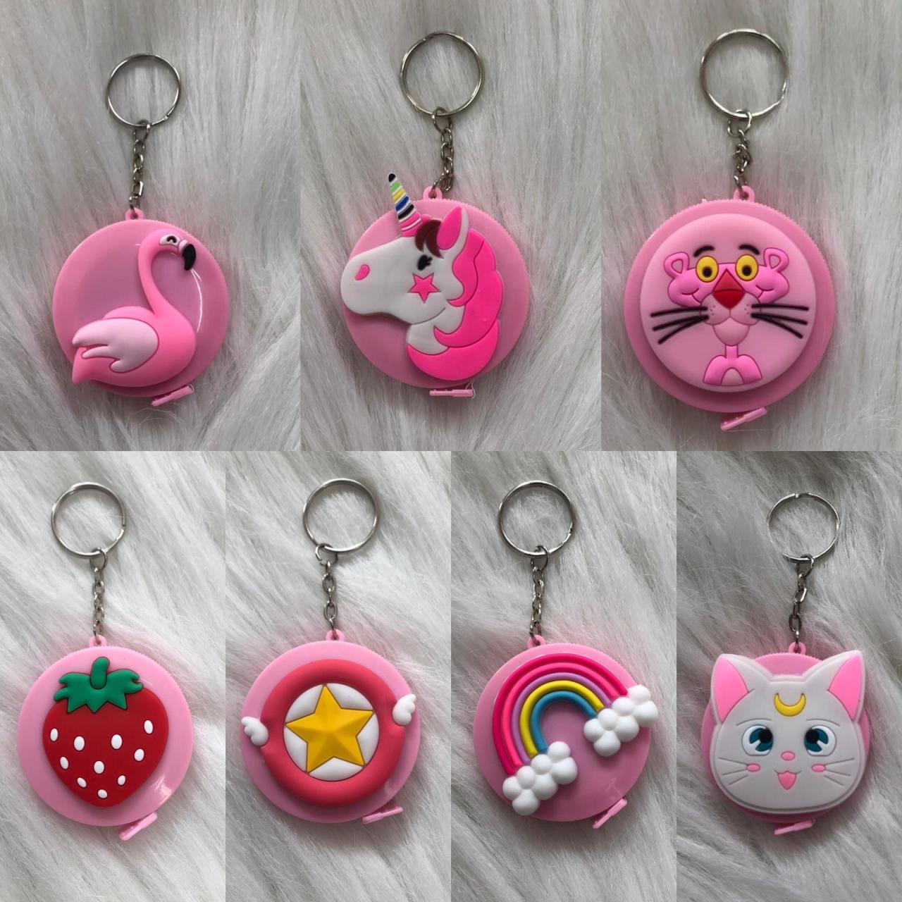 Slikon Figürlü Pembe Mezuralar