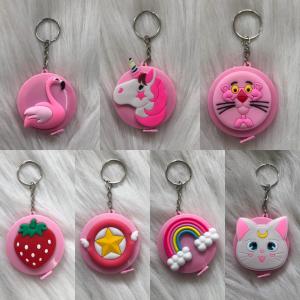 Slikon Figürlü Pembe Mezuralar