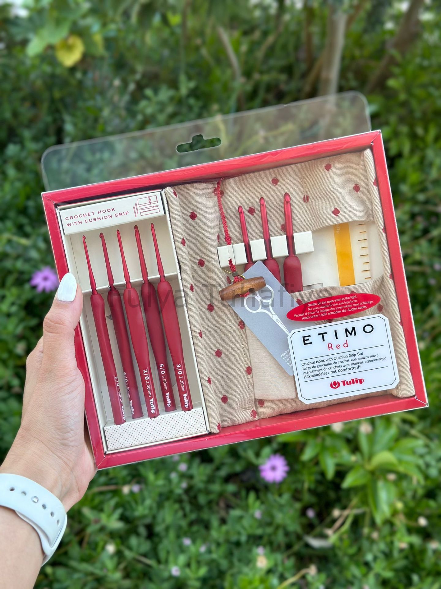 Tulip Etimo Red 8'li Tığ Seti