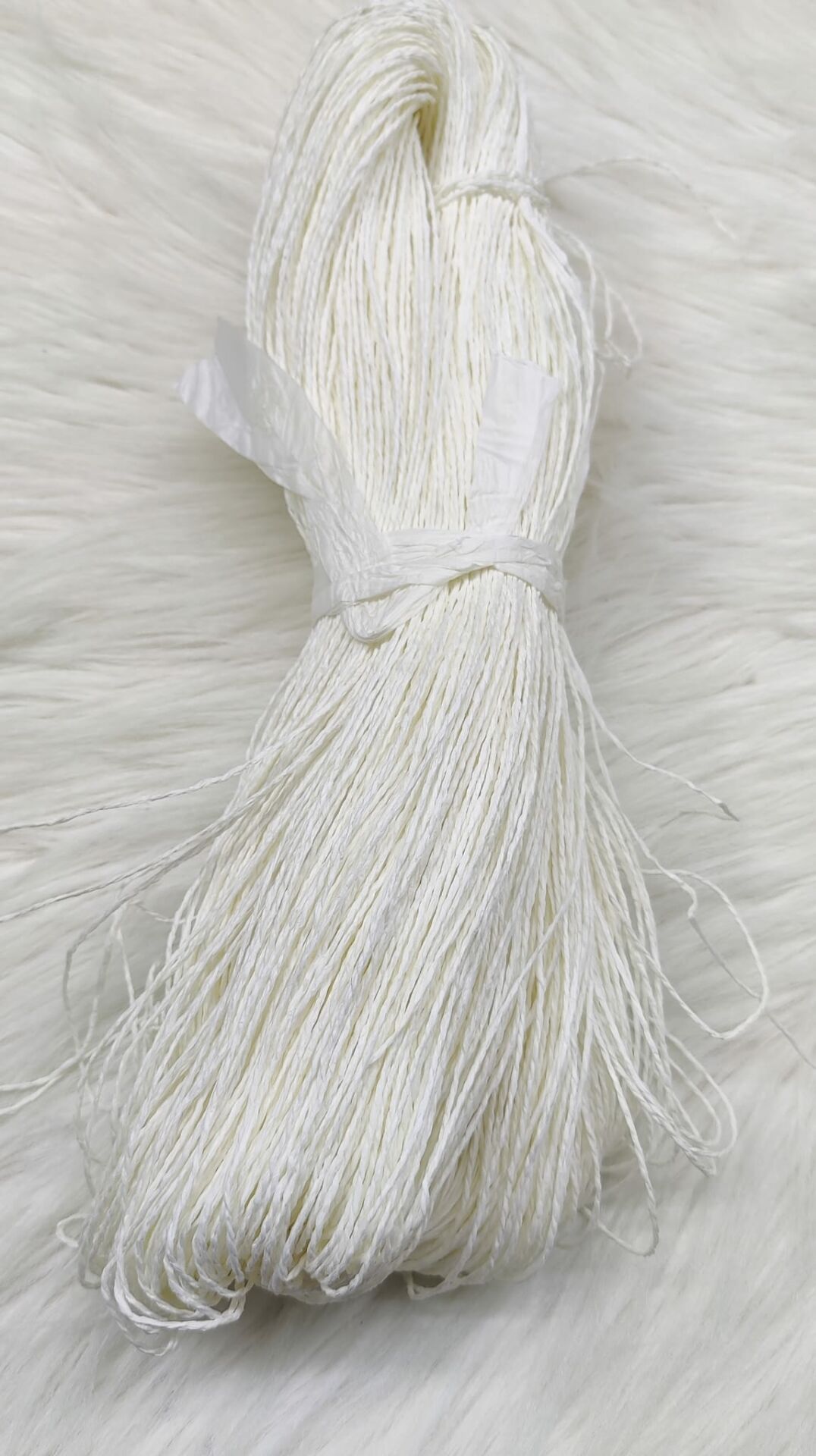 Çile Kağıt İplik  Beyaz (gram seçenekli)