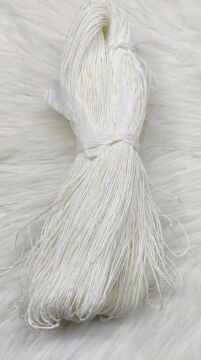 Çile Kağıt İplik  Beyaz (gram seçenekli)