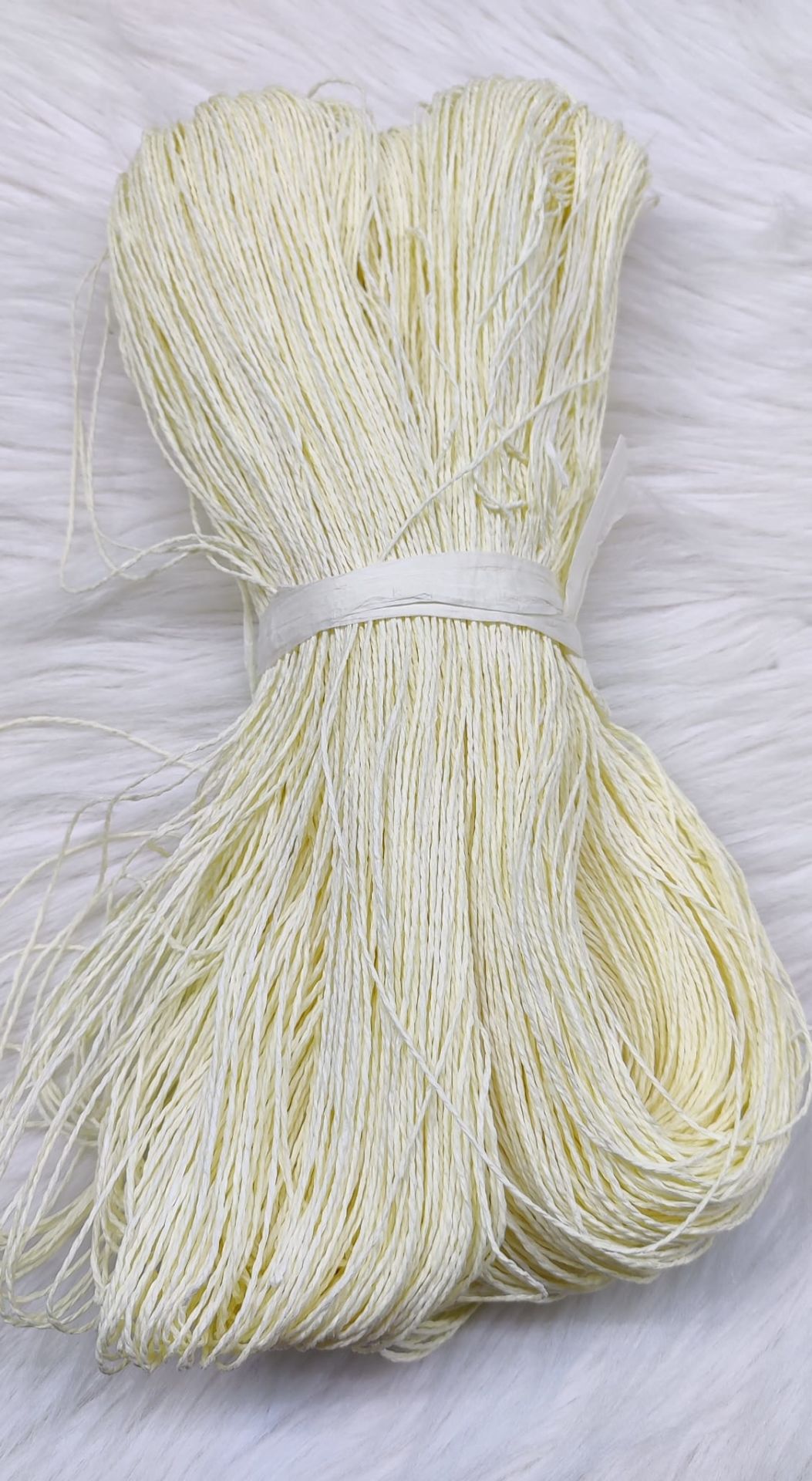 Çile Kağıt İplik  Krem (gram seçenekli)