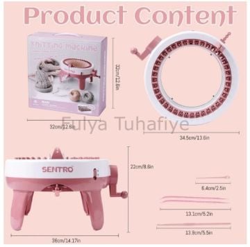 Sentro Knitting Machine Örgü Makinesi 40 İlmek