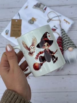 Harry Poter Temalı Baskılı Kahve Kupası Model8