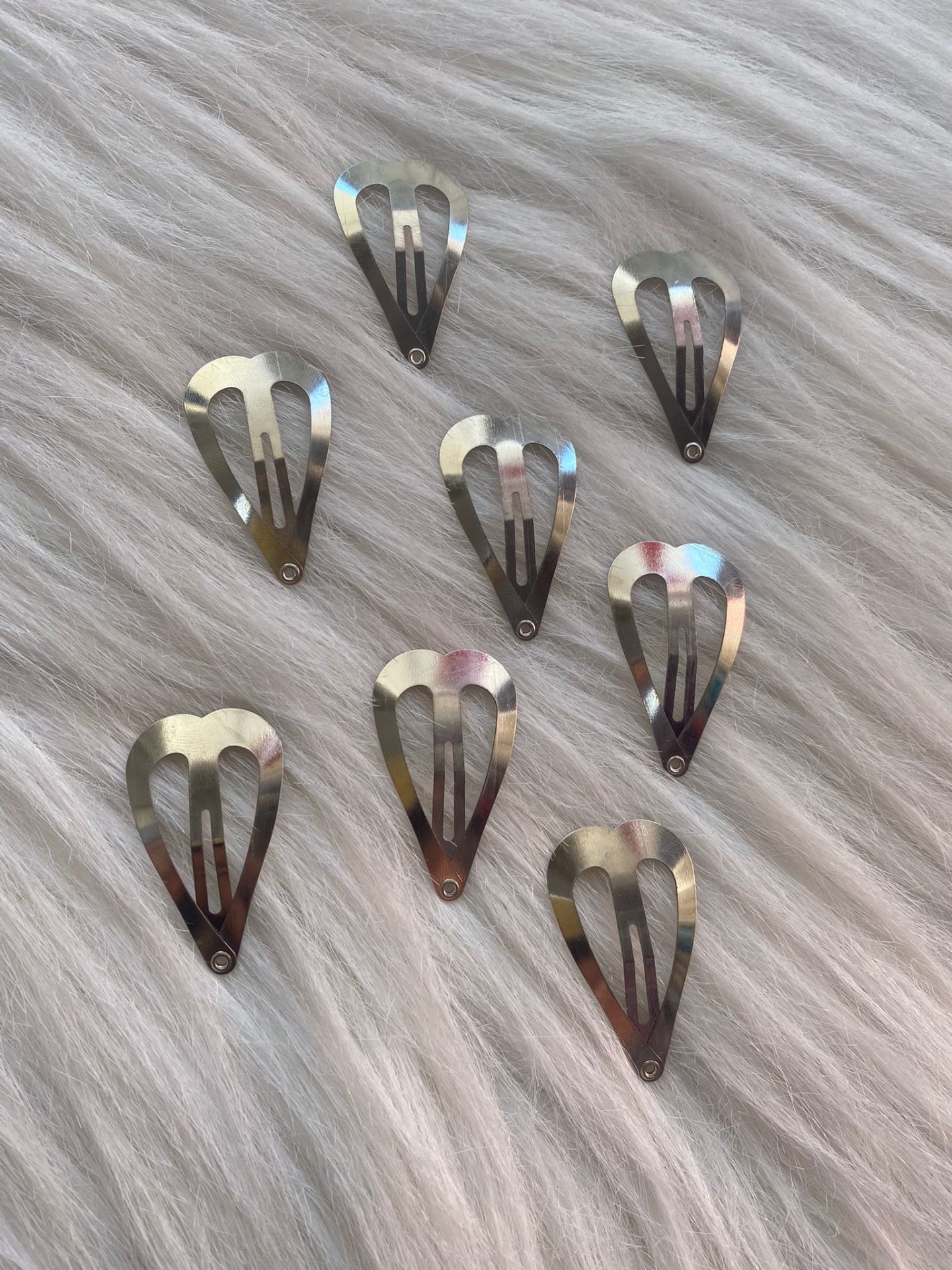 Çıtçıt Kalp Toka 4 cm