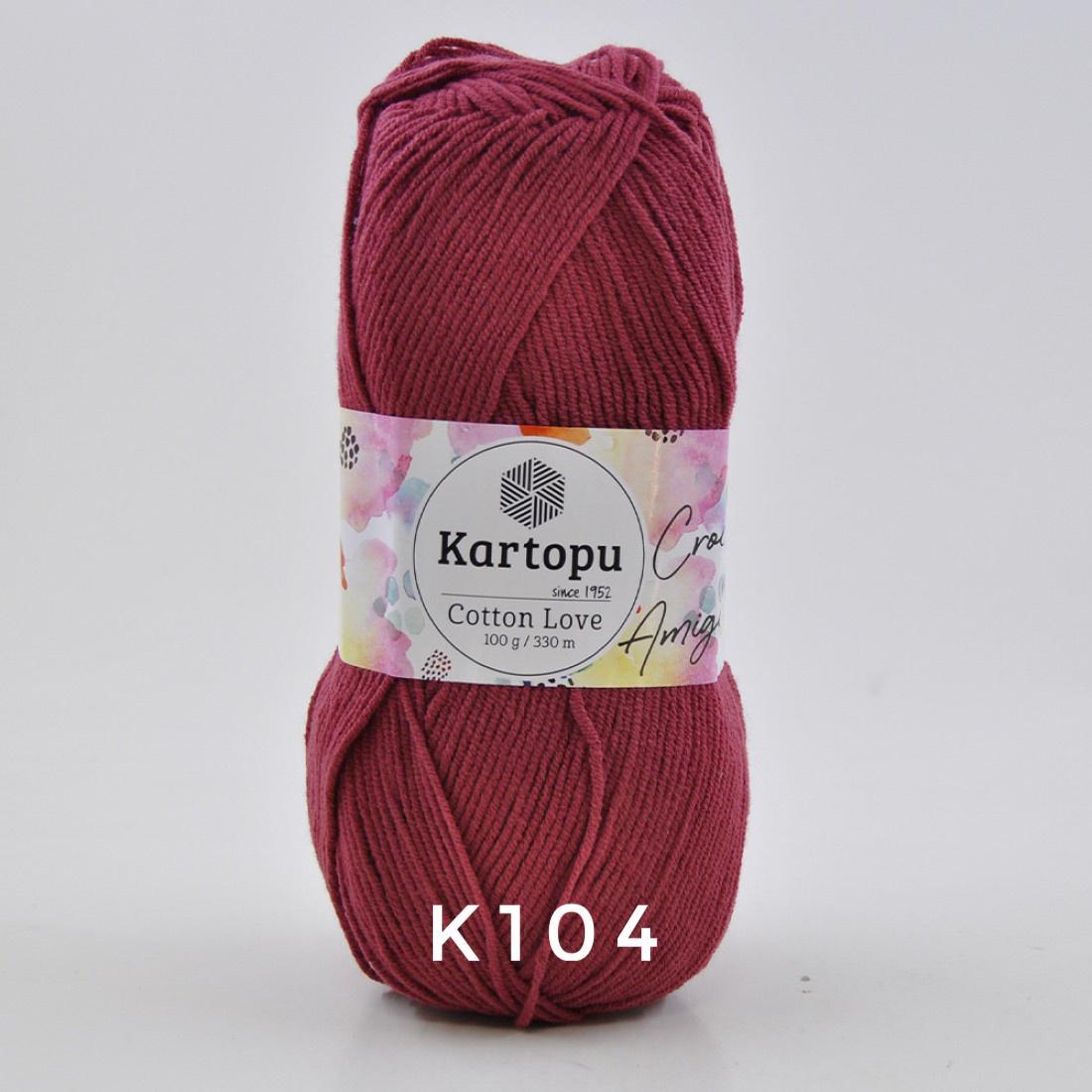 Kartopu Cotton Love K104