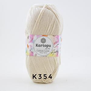Kartopu Cotton Love K354 TEN RENGİ