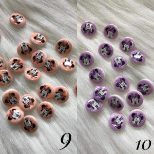 Minnie Mouse Bebe Düğme