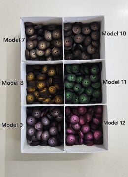 Ombre Efekt Düğme 1.7 cm