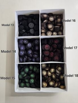 Ombre Efekt Düğme 1.7 cm