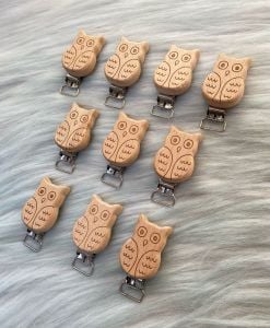 Ahşap Klips Baykuş